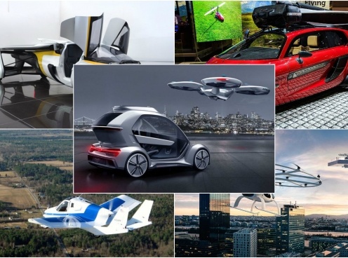 5 mẫu ô tô bay trong phim viễn tưởng sắp ra mắt
