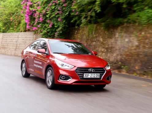 Hyundai Accent trở thành mẫu xe bán chạy nhất tháng 5