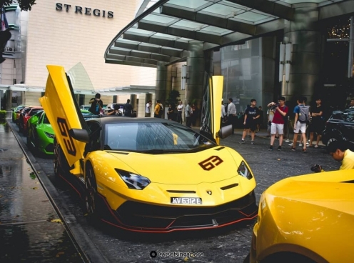 Choáng với dàn siêu xe của hội “con nhà giàu” Malaysia, Singapore