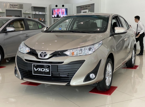 Giá lăn bánh Toyota Vios 2020 giảm mạnh sau khi giảm 50% phí trước bạ