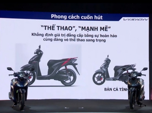 Honda Vision 2021 ra mắt tại Việt Nam, giá từ 29,99 triệu đồng