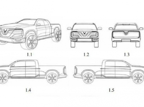 11 bản vẽ thiết kế xe VinFast mới được đăng ký bảo hộ