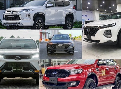 6 mẫu xe SUV 7 chỗ tiết kiệm nhiên liệu nhất Việt Nam: SantaFe dẫn đầu