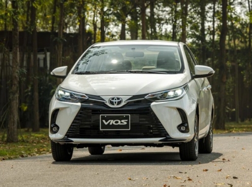 Giá lăn bánh Toyota Vios 2021 tại Việt Nam: cao nhất 737 triệu đồng