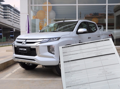 Nhiều người dùng Việt Nam đánh giá Mitsubishi Triton 2019 thiếu trang bị an toàn