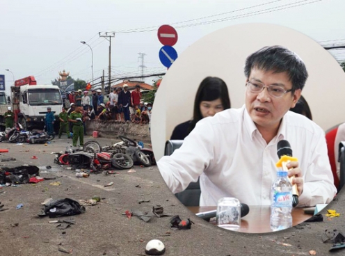 Sau vụ tai nạn thảm khốc ở Long An: Tiến sĩ đề xuất cần cấm xe máy