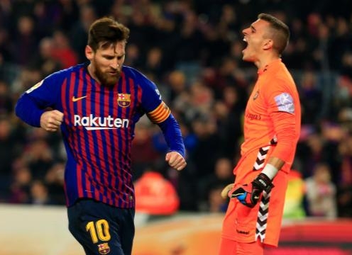 Messi tỏa sáng, Barcelona thắng nhọc Valladolid