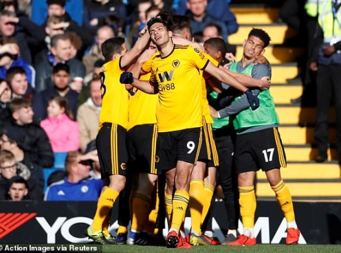 VIDEO: Jimenez ghi bàn mở tỷ số cho Wolves trước Chelsea