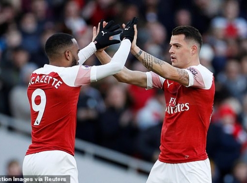 VIDEO: Xhaka sút xa đẹp mắt mở tỷ số cho Arsenal trước MU