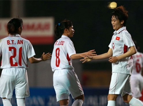 Kết quả nữ Việt Nam 2-0 Myanmar: Tuyệt vời Việt Nam