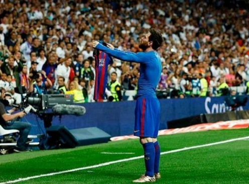 Messi tiết lộ ý nghĩa pha ăn mừng ở siêu kinh điển