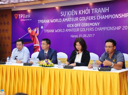 Khởi tranh Giải TPBank World Amateur Golfers Championship