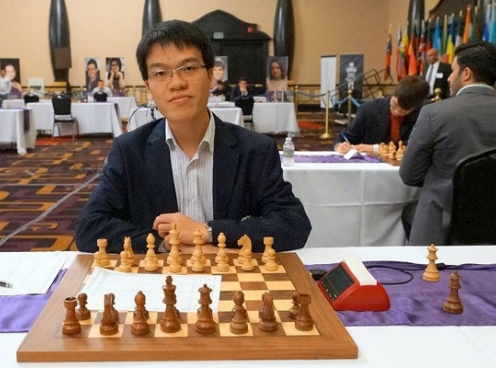 Lê Quang Liêm tiếp tục đánh bại kỳ thủ số 5 thế giới