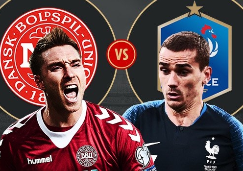 Dự đoán kết quả, tỉ số Pháp vs Đan Mạch, 21h00 ngày 26/6