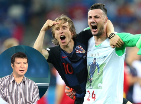 BLV Quang Huy: “Croatia chơi hư hư thực thực như… V-League”