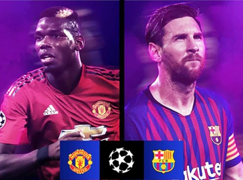 MU gặp Barca tại tứ kết Champions League