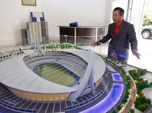 Nước láng giềng Việt Nam xây sân vận động lớn thứ 2 Châu Á