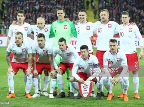 Chính thức: Danh sách ĐT Ba Lan tại World Cup 2018