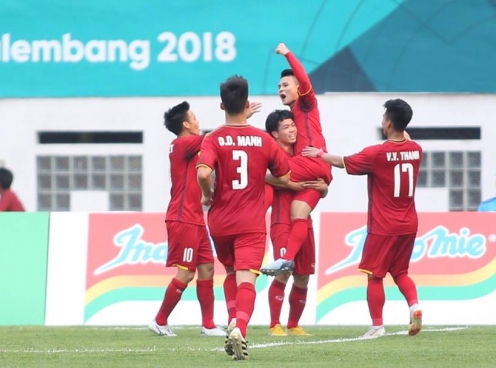 BXH ASIAD 2018 mới nhất: U23 Việt Nam gặp đối thủ bất ngờ
