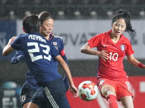 Nữ Nhật Bản đánh bại Hàn Quốc để bước vào chung kết
