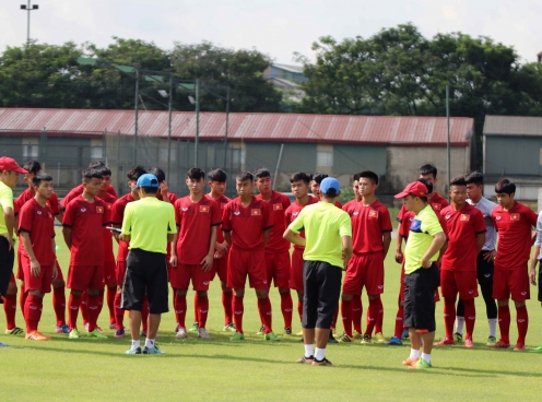 U17 Việt Nam chuẩn bị đấu hàng 'khủng' Thái Lan, Nhật Bản