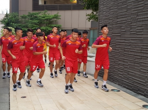 U18 Việt Nam đã đặt chân tới HongKong