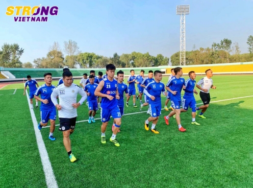 VIDEO: Hình ảnh hiếm có khó tìm của Hà Nội FC tại Triều Tiên