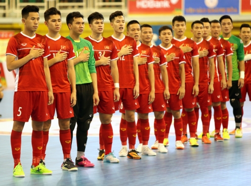 ĐT Việt Nam vào bảng 'dễ thở' tại VCK Futsal Châu Á 2020