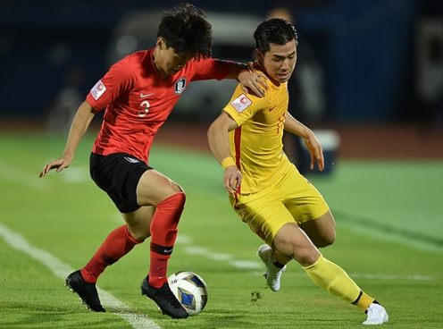 U23 Hàn Quốc thắng nghẹt thở Trung Quốc ở phút bù giờ