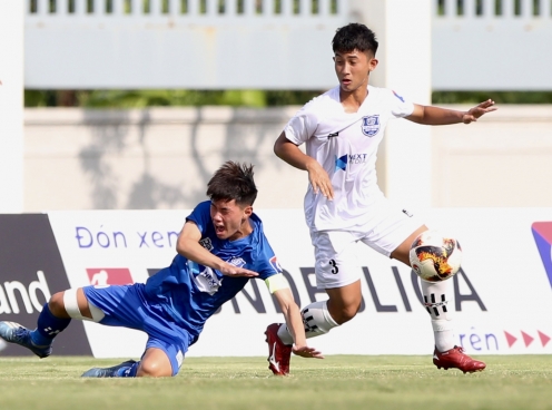 U17 HAGL thua đậm 'người anh em' trong liên minh JMG của Bầu Đức