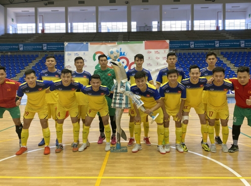 ĐT Việt Nam triệu tập 21 cầu thủ quyết giành vé dự Futsal World Cup