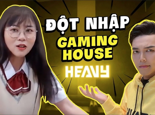 MisThy 'đột nhập' gaming house của team Free Fire Heavy