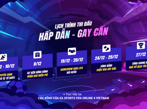 Lịch thi đấu FIFA Online 4 Streamer Battle
