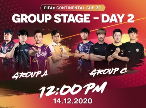 Kết quả CKTG FIFA Online 4 - FIFAe Continental Cup 20 ngày 14/12