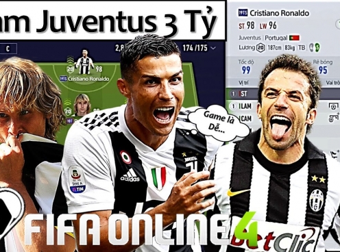 Xây dựng và trải nghiệm team color Juventus trong FIFA Online 4