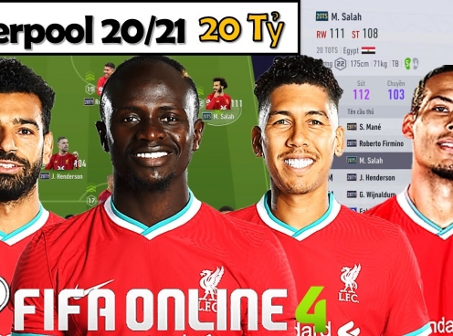 Xây dựng và trải nghiệm team color Liverpool trong FIFA Online 4