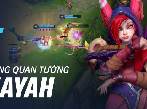 Tổng quan tướng Xayah trong LMHT Tốc Chiến