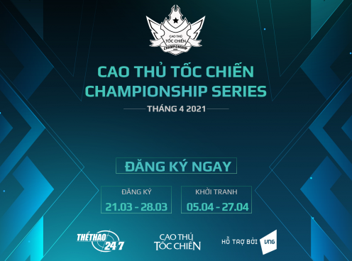 Chính thức ra mắt hệ thống giải đấu Cao Thủ Tốc Chiến Championship Series (CCS)