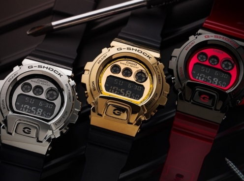 Đồng hồ Casio G-Shock kim loại ra mắt mẫu mới cực ngầu