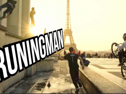 VIDEO: Những cú nhảy của Xe Đạp và Parkour từ những tòa nhà cao nhất của Lon Don và Paris