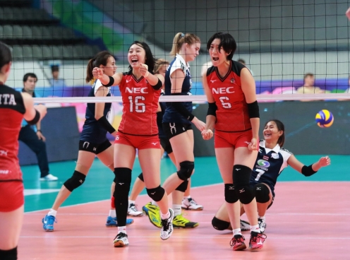 CLB NEC Nhật Bản dễ dàng đánh bại ĐT Úc trong trận mở màn VTV Cup 2019