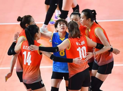 VIDEO: Loạt tie-break giữa bóng chuyền nữ Việt Nam và Indonesia tại ASIAD 2018