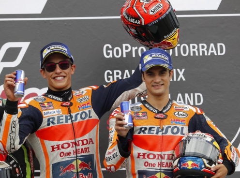 Chặng 9 giải đua MotoGP: Repsol Honda Team lên ngôi