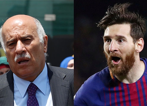 Chủ tịch LĐBĐ Palestine nhận trái đắng vì xúc phạm Messi