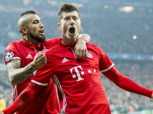 Video bàn thắng: Bayern 8-0 Hamburg (Vòng 22 - Bundesliga)