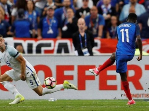 Video bàn thắng: Pháp 3-2- Anh (Giao hữu quốc tế)