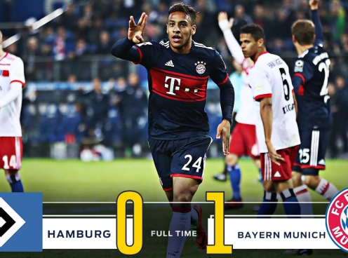 Highlights: Hamburger 0-1 Bayern Munich(Vòng 9 - Bundesliga)