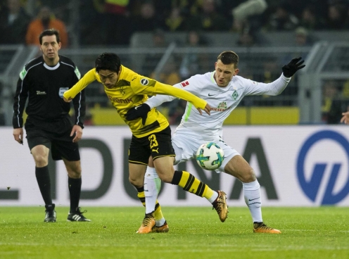 Highlights: Dortmund 1-2 Werder Bremen(Vòng 15 - Bundesliga)