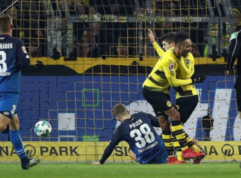 Highlights: Dortmund 2-1 Hoffenheim (Vòng 17 - Bundesliga)