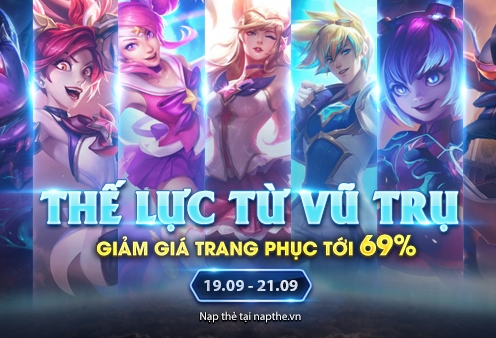 LMHT - ''Bán như cho'' và khuyến mại khủng các nhóm Skins 